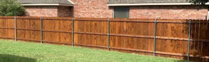 Cedar Privacy Fence in Colleyville